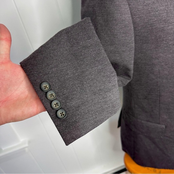 Ike Behar Brown Softshell Knit Sport Coat/Blazer - Picture 9 of 12